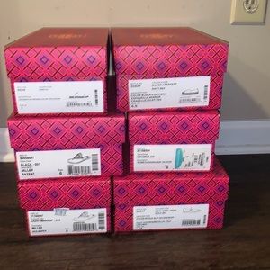 Random Tory Burch boxes (no shoes or sandals)